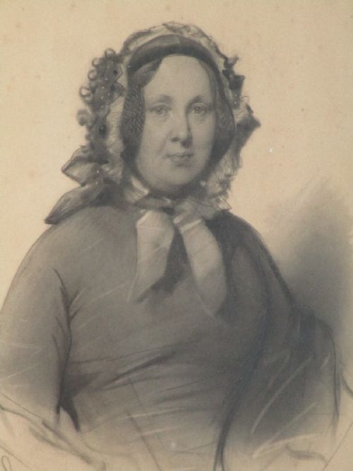 THREE SUPERB VICTORIAN PENCIL PORTRAITS - ADDITIONAL PHOTO 6