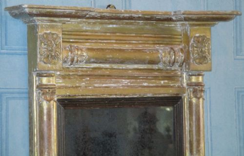 SMALL REGENCY GILT PIER MIRROR - ADDITIONAL PHOTO 1