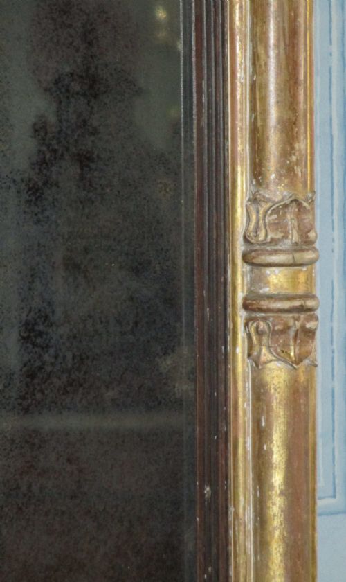 SMALL REGENCY GILT PIER MIRROR - ADDITIONAL PHOTO 4