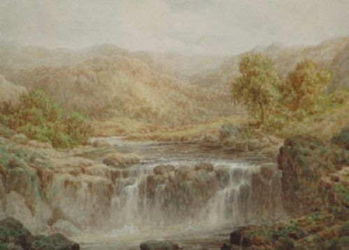 VICTORIAN WATERCOLOUR BY CHARLES A BOOL - ADDITIONAL PHOTO 4