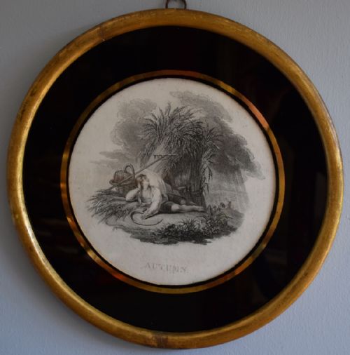SET OF FOUR GEORGIAN PRINTS OF THE SEASONS - ADDITIONAL PHOTO 4