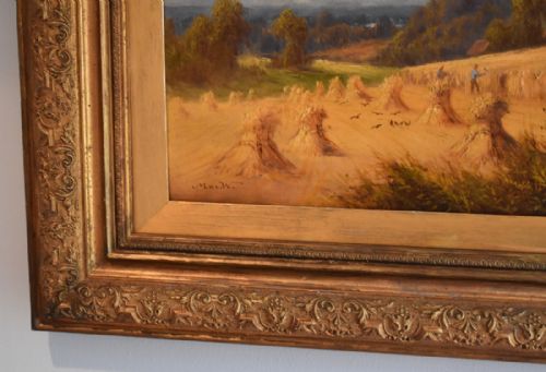 SUMMER LANDSCAPE JOHN MACWHIRTER OIL PAINTING - ADDITIONAL PHOTO 2