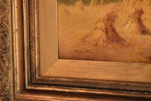 SUMMER LANDSCAPE JOHN MACWHIRTER OIL PAINTING - ADDITIONAL PHOTO 5