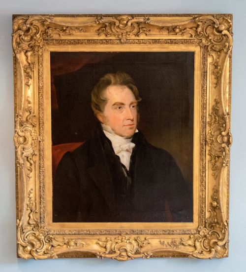fine late regency oil portrait of a gentleman - CATEGORY: ANTIQUE ART - DATED REGENCY