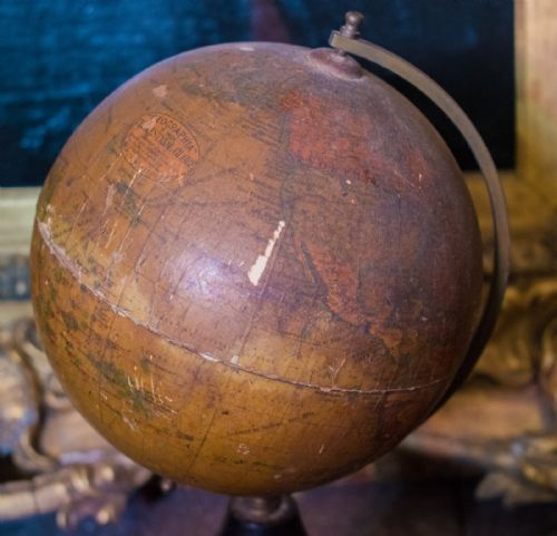 EARLY TWENTIETH CENTURY DESK GLOBE - ADDITIONAL PHOTO 3