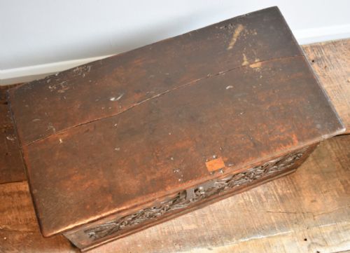 SEVENTEENTH CENTURY OAK BIBLE BOX - ADDITIONAL PHOTO 5