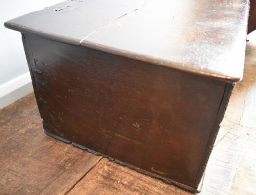 SEVENTEENTH CENTURY OAK BIBLE BOX - ADDITIONAL PHOTO 6