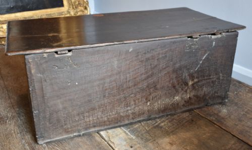 SEVENTEENTH CENTURY OAK BIBLE BOX - ADDITIONAL PHOTO 7