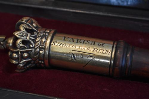 RARE LATE GEORGIAN TIPSTAFF IN ORIGINAL BOX - ADDITIONAL PHOTO 6