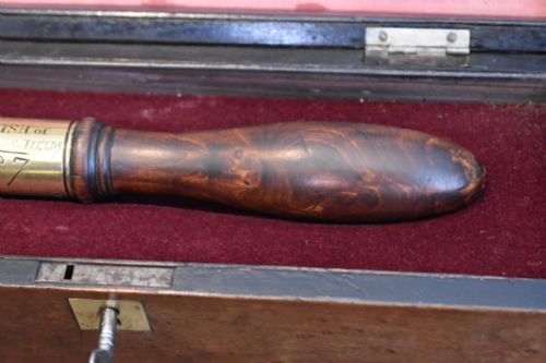 RARE LATE GEORGIAN TIPSTAFF IN ORIGINAL BOX - ADDITIONAL PHOTO 7