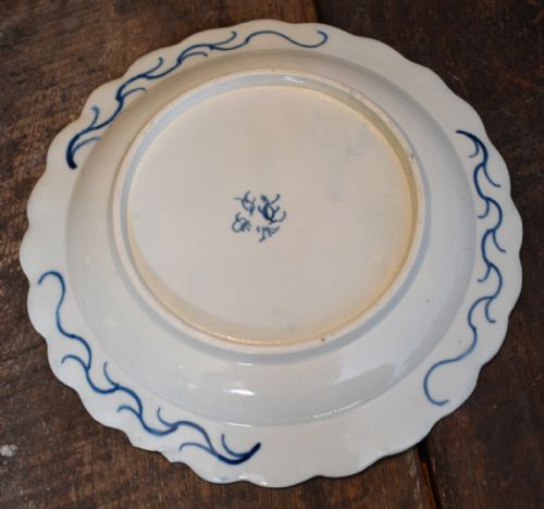 PAIR OF EARLY ENGLISH PORCELAIN PLATES - ADDITIONAL PHOTO 8