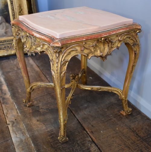 SUPERB GILT TABLE BY SH JEWELLS OF LONDON - ADDITIONAL PHOTO 6