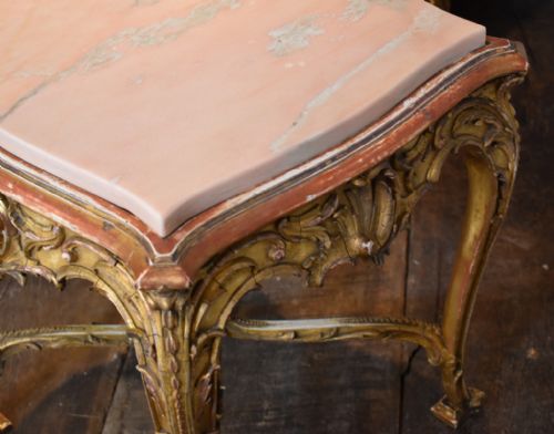 SUPERB GILT TABLE BY SH JEWELLS OF LONDON - ADDITIONAL PHOTO 9