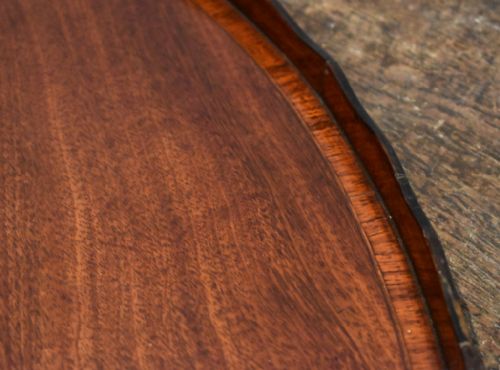 FINE GEORGIAN MAHOGANY OVAL TRAY - ADDITIONAL PHOTO 6