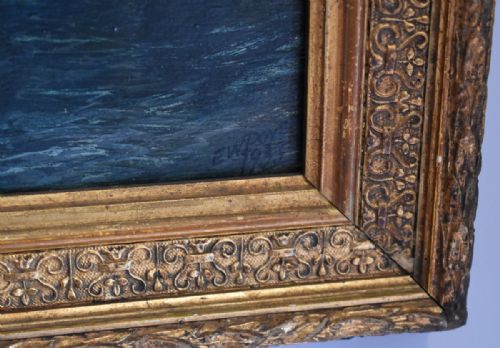 PAIR OF OIL PAINTINGS OF FAMOUS SHIPS - ADDITIONAL PHOTO 5