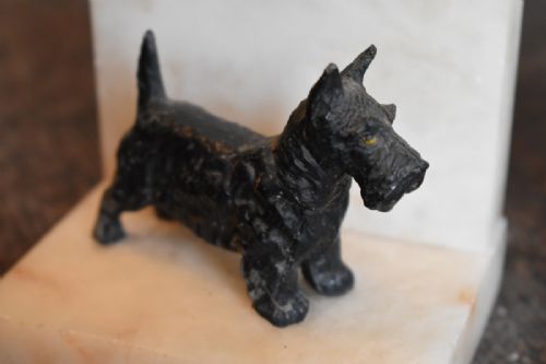 PAIR OF DECO SCOTTIE DOG BOOKENDS - ADDITIONAL PHOTO 3