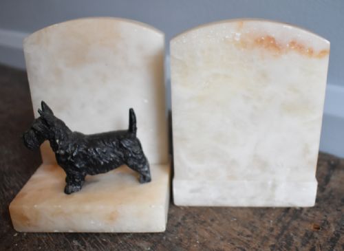 PAIR OF DECO SCOTTIE DOG BOOKENDS - ADDITIONAL PHOTO 5