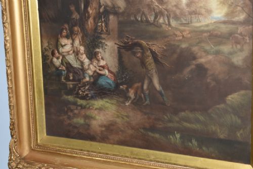 FINE PAIR OF VICTORIAN PRINTS AFTER GAINSBOROUGH - ADDITIONAL PHOTO 5