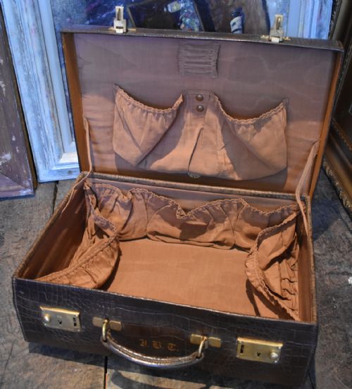 FINE FINNEGANS CROCODILE LEATHER SUITCASE - ADDITIONAL PHOTO 5