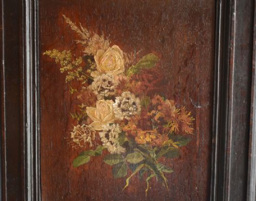 FINE OIL PAINTING ON OAK PANEL - ADDITIONAL PHOTO 2