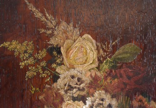 FINE OIL PAINTING ON OAK PANEL - ADDITIONAL PHOTO 6