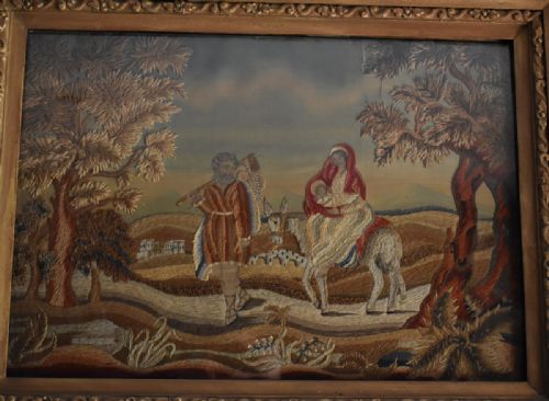 REGENCY NEEDLEWORK 'THE FLIGHT INTO EGYPT' - ADDITIONAL PHOTO 2