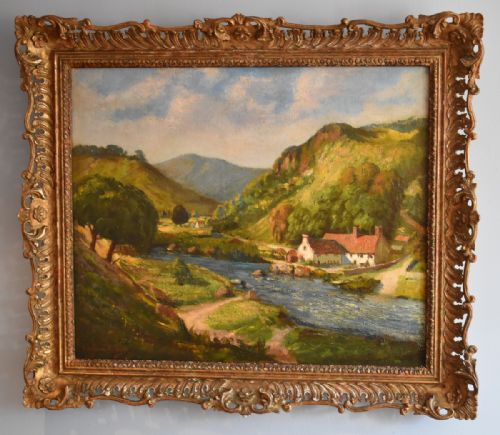 HIGHLAND LANDSCAPE OIL PAINTING BY MMICHELSONGORDON - ADDITIONAL PHOTO 1