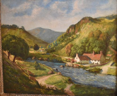 HIGHLAND LANDSCAPE OIL PAINTING BY MMICHELSONGORDON - ADDITIONAL PHOTO 2
