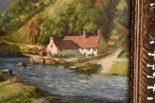 HIGHLAND LANDSCAPE OIL PAINTING BY MMICHELSONGORDON - ADDITIONAL PHOTO 3
