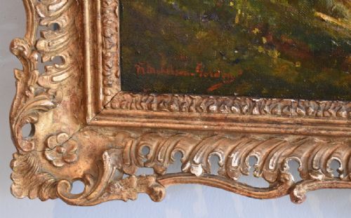 HIGHLAND LANDSCAPE OIL PAINTING BY MMICHELSONGORDON - ADDITIONAL PHOTO 5