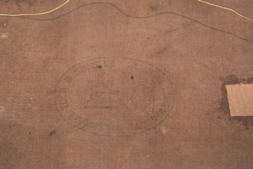 FINE VICTORIAN MARINE OLEOGRAPH - ADDITIONAL PHOTO 7
