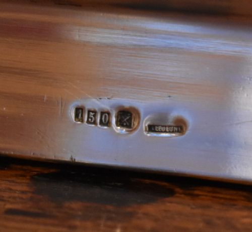 FINE VERY LARGE SILVER PLATE TRAY - ADDITIONAL PHOTO 7
