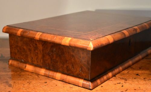 RARE BUR YEW DEED BOX - ADDITIONAL PHOTO 7