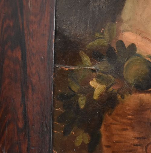 REGENCY NAIVE OIL PORTRAIT OF A CHILD - ADDITIONAL PHOTO 4