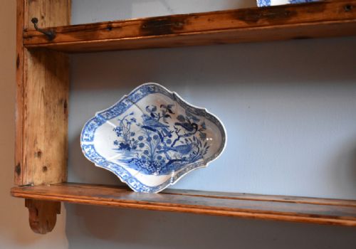 SMALL FINE DELFT OR PLATE RACK IN PINE - ADDITIONAL PHOTO 7