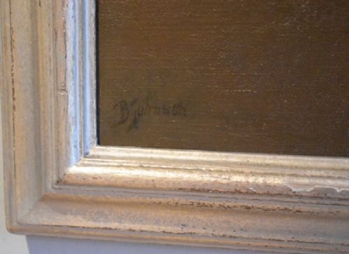 ART DECO PERIOD STILL LIFE OIL PAINTING OF FLOWERS - ADDITIONAL PHOTO 6