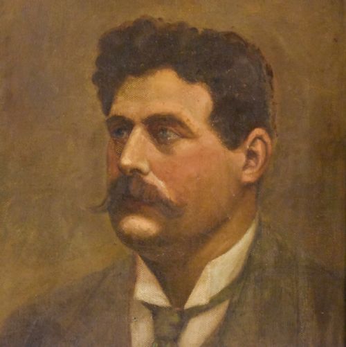 EDWARDIAN OIL PORTRAIT BY WJOBILLINGE - ADDITIONAL PHOTO 3