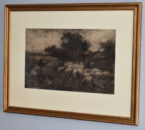 CHARCOAL DRAWING BY JACOB MARIS HAGUE SCHOOL - ADDITIONAL PHOTO 1