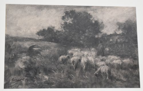 CHARCOAL DRAWING BY JACOB MARIS HAGUE SCHOOL - ADDITIONAL PHOTO 6
