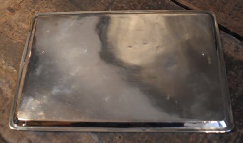 A SMALL SOLID SILVER DRINKS TRAY - ADDITIONAL PHOTO 7