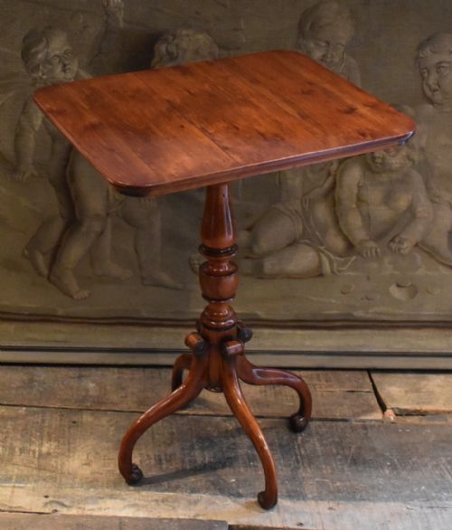 superb regency fruitwood tilt top table - CATEGORY: ANTIQUE TABLES - DATED REGENCY