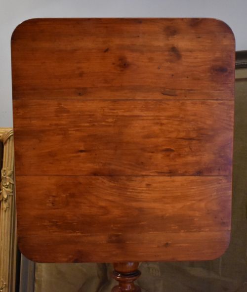 SUPERB REGENCY FRUITWOOD TILT TOP TABLE - ADDITIONAL PHOTO 4