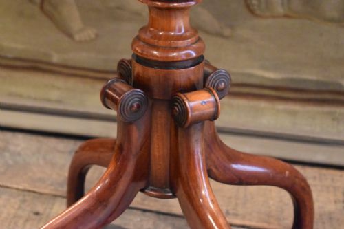 SUPERB REGENCY FRUITWOOD TILT TOP TABLE - ADDITIONAL PHOTO 7
