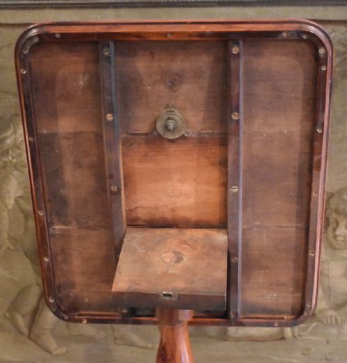 SUPERB REGENCY FRUITWOOD TILT TOP TABLE - ADDITIONAL PHOTO 9