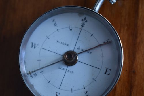 GEORGIAN SILVER COMPASS - ADDITIONAL PHOTO 3