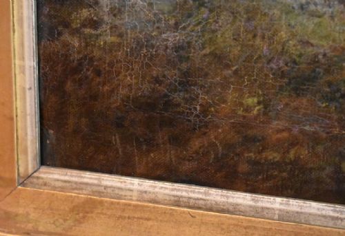 HIGHLAND OIL PAINTING BY JOHN W MORRIS - ADDITIONAL PHOTO 5