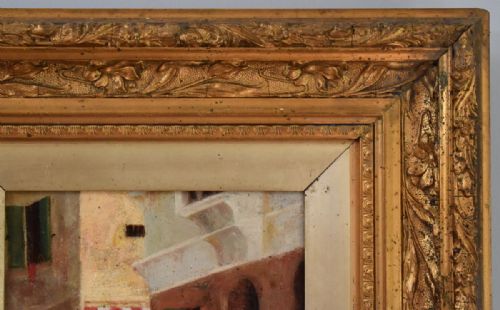 OIL PAINTING OF VENICE BY EDWARD H BEARNE - ADDITIONAL PHOTO 6