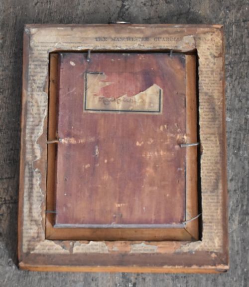MINIATURE OIL PAINTING OF AN OLD MAN - ADDITIONAL PHOTO 5