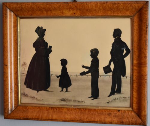 LATE REGENCY FAMILY GROUP SILHOUETTE - ADDITIONAL PHOTO 1