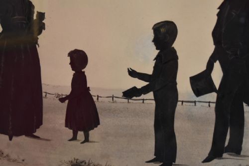 LATE REGENCY FAMILY GROUP SILHOUETTE - ADDITIONAL PHOTO 5
